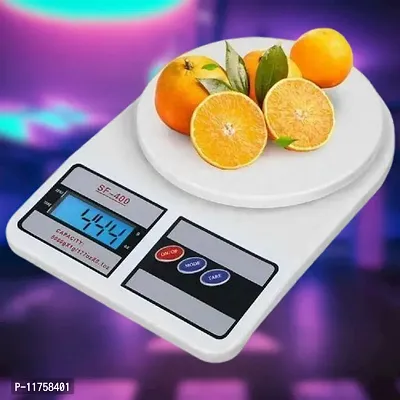 Trendy Kitchen Scale Multipurpose Portable Electronic Digital Weighing Scale - Weight Machine With Back Light Lcd Display