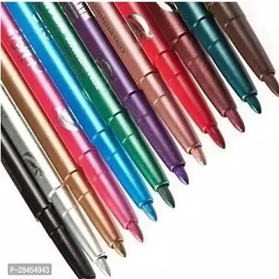 High Coverange Waterproof Kajal Multicolor Pack Of 12