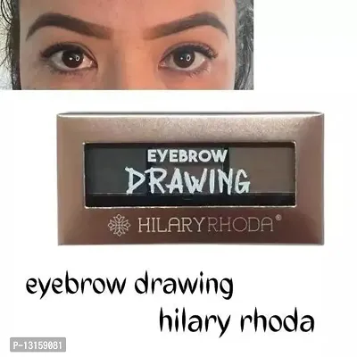 Hr Eyebrow Drawing Kit And Waterproof Pack Of 1