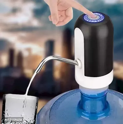 Automatic Wireless Water Can Dispenser Pump for 20 Litre Bottle C an, with 2 silicone pipe Water Dispenser Pump Pack Of 1-thumb0