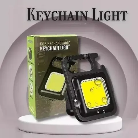LED Keychain Light Mini Flashlight Multifunctional Small Emergency Pocket Light