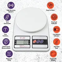 Digital Kitchen Weighing Machine Multipurpose Electronic Weight Scale With Back Lite LCD Display for Measuring Food, Cake, Vegetable, Fruit (KITCHEN SCALE)-thumb2