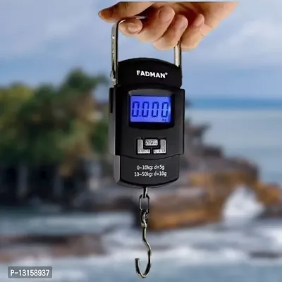 Hanging Scale, LCD Screen 50Kg Weight Capacity Portable Electronic Digital Weight Scale-thumb0