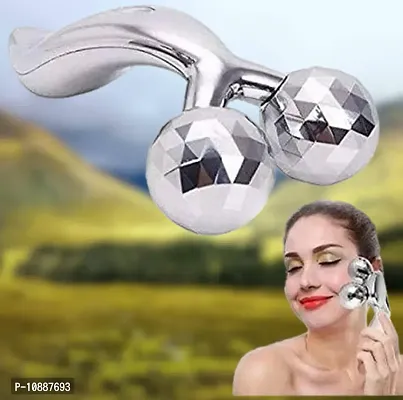 &nbsp;3D Manual Roller for Face Lift Instrument 2 Wheel Shaping Skin Tightening Massager-thumb0