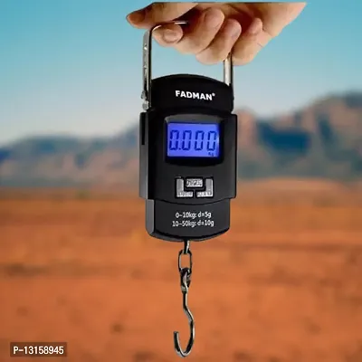 Hanging Scale, LCD Screen 50Kg Weight Capacity Portable Electronic Digital Weight Scale-thumb0