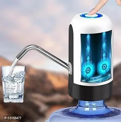 Automatic Wireless Water Can Dispenser Pump for 20 Litre Bottle C an, with 2 silicone pipe Water Dispenser Pump Pack Of 1-thumb0