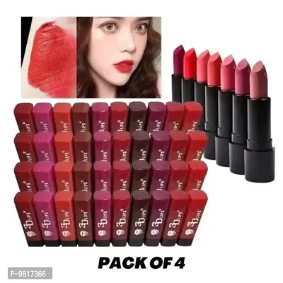 Trendy 3D Lips MIni Matte Lipstick Pack of 40 (Random Shades)