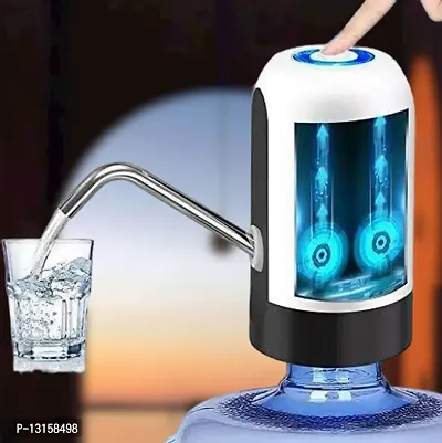 Automatic Wireless Water Can Dispenser Pump for 20 Litre Bottle C an, with 2 silicone pipe Water Dispenser Pump Pack Of 1-thumb0