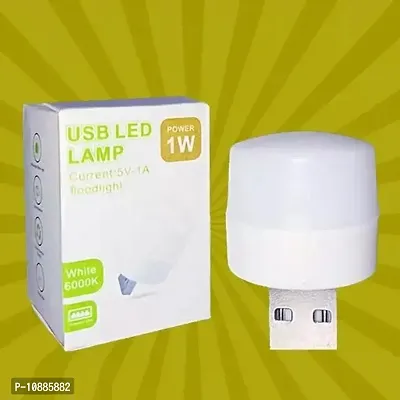 USB Mini LED Night Light Cool White USB-Pack Of 1 LED Light-thumb0