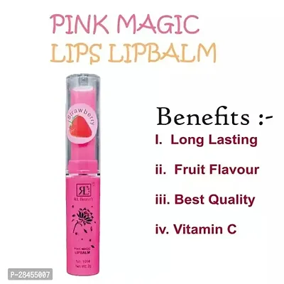 Pink Colour Changeable Lipbalm-thumb0