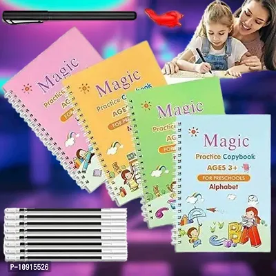 5 PCS Magic Copybook Children Reusable Practice Handwriting