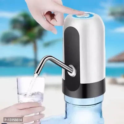 Water Bottle Pump Heavy Duty USB Charging Automatic Water Drinking Dispenser Portable Electric Water Bottle Pack Of 1-thumb0