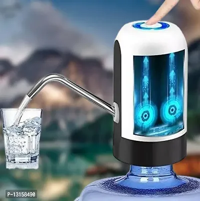 Automatic Wireless Water Can Dispenser Pump for 20 Litre Bottle C an, with 2 silicone pipe Water Dispenser Pump Pack Of 1-thumb0