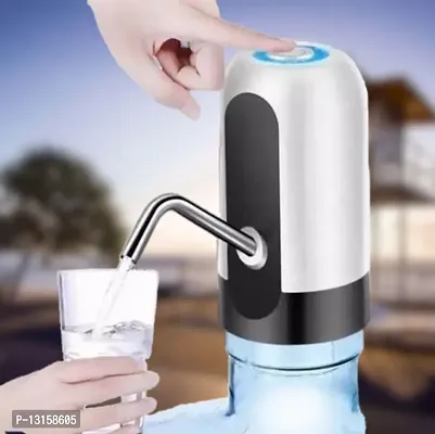 Water Bottle Pump Heavy Duty USB Charging Automatic Water Drinking Dispenser Portable Electric Water Bottle Pack Of 1