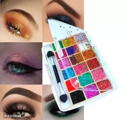 18 Colour Glitter Eyeshadow Pack Of 1