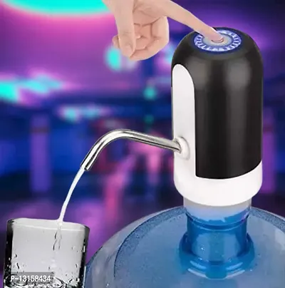 Automatic Wireless Water Can Dispenser Pump for 20 Litre Bottle C an, with 2 silicone pipe Water Dispenser Pump Pack Of 1-thumb0