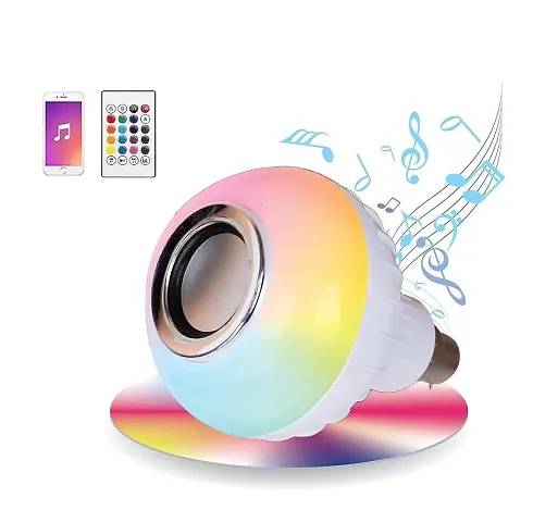 LED Light Bulbs Color Changing with Bluetooth Speakers