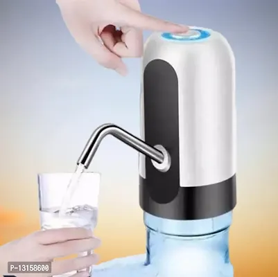 Automatic Wireless Water Can Dispenser Pump for 20 Litre Bottle C an, with 2 silicone pipe Water Dispenser Pump Pack Of 1-thumb0