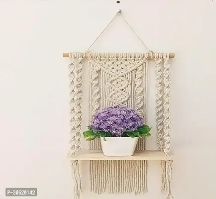 Designer Off White Febric Wall Hanging