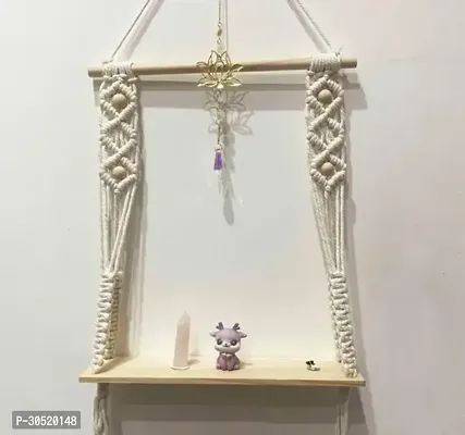 Designer Off White Febric Wall Hanging