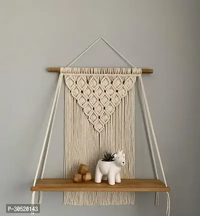 Designer Off White Febric Wall Hanging