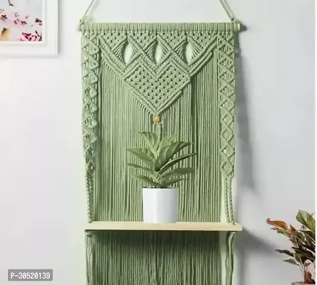 Designer Off White Febric Wall Hanging