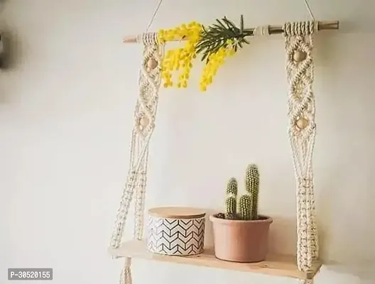 Designer Off White Febric Wall Hanging