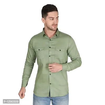 Mandarian Collar Shirts-thumb4
