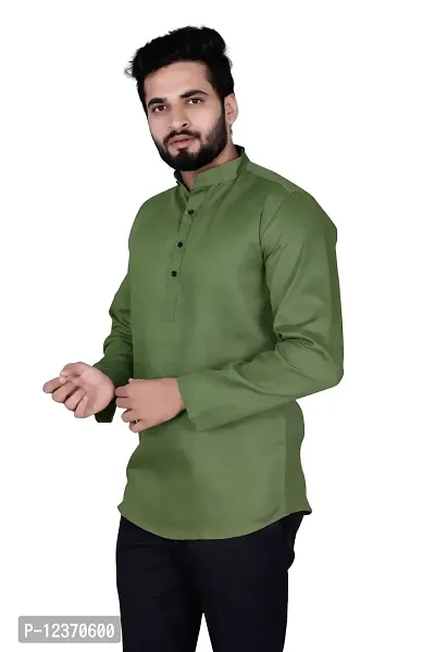 Stylish Cotton Double Pocket Shirts For Men Cargo Shirts-thumb4