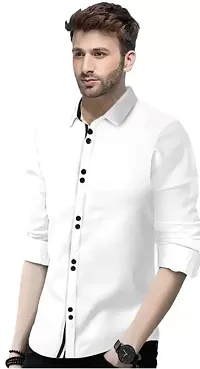 Trendy Cotton Blend Casual Shirt For Men-thumb1