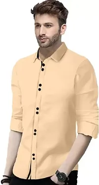 Trendy Cotton Blend Shirt for Men-thumb1