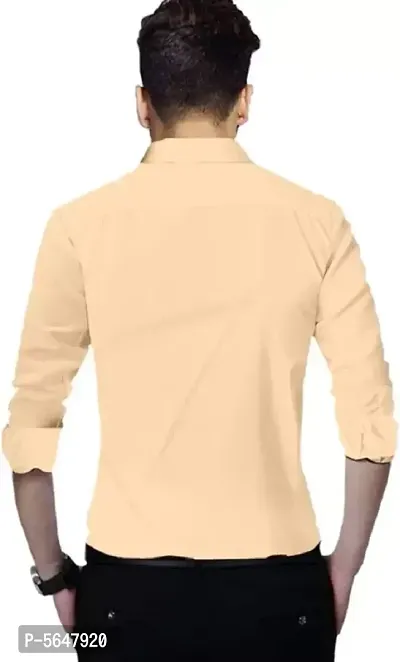 Trendy Cotton Blend Shirt for Men-thumb3