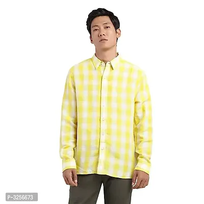 Multicoloured Cotton Checked Casual Shirts For Men-thumb4