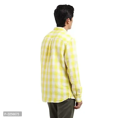 Multicoloured Cotton Checked Casual Shirts For Men-thumb3