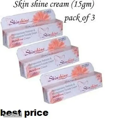 Skin shine Cream Night Cream 15 gm Pack of 3-thumb0