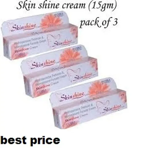 Skin shine Cream Night Cream 15 gm Pack of 3