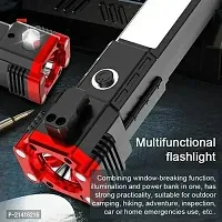 a2 Flashlight Rechargeable Zoom Torch Tactical 5 hrs Torch Emergency Light (pack of 1)-thumb3