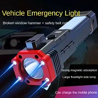 a2 Flashlight Rechargeable Zoom Torch Tactical 5 hrs Torch Emergency Light (pack of 1)-thumb4