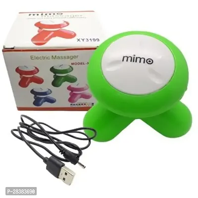 c2 Mimo Electric Mini Multipurpose Powerful Full Portable Massager Multicolor (pack of 1)-thumb0