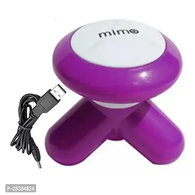 c7 Mimo Electric Mini Multipurpose Powerful Full Portable Massager Multicolor (pack of 1)-thumb0