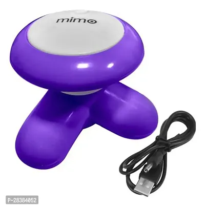 c8 Mimo Electric Mini Multipurpose Powerful Full Portable Massager Multicolor (pack of 1)-thumb0