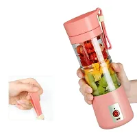 a2 Plastic Portable mini USB Electric Blender 6 Blades Hand Juicer (Pack of 1)-thumb3