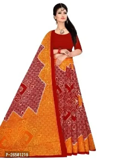 Designer Cotton Sarees Without Blouse For Women-thumb0