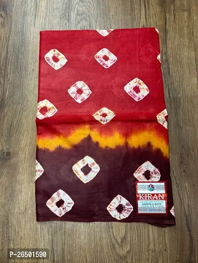 Designer Cotton Sarees Without Blouse For Women-thumb0