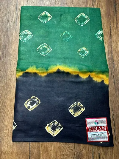 New In Cotton Saree without Blouse piece 