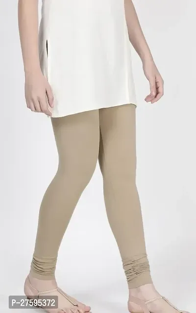 Classic Cotton Lycra Solid Leggings For Women-thumb4