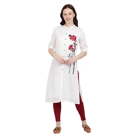 Stylish Fancy Designer Mulmul Kurta For Women