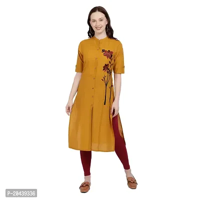 Stylish Fancy Designer Mulmul Kurta For Women-thumb0