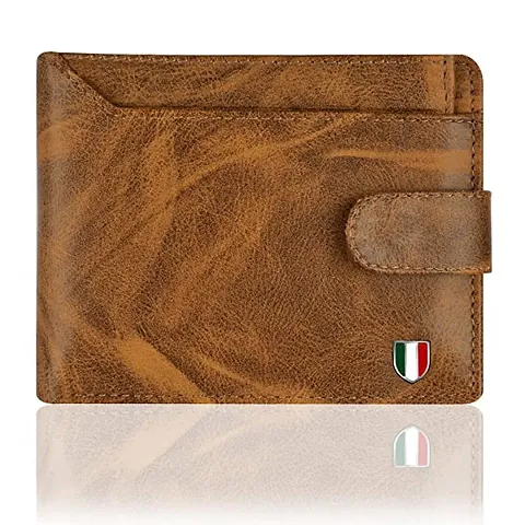 Comfortable Long Length Self Design Three Fold Wallet For Men