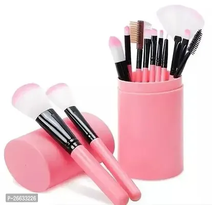 Professional 12 Piece Makeup Brush Set With Box-thumb0